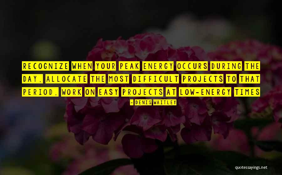Projects At Work Quotes By Denis Waitley Projects At Work Quotes By Denis Waitley