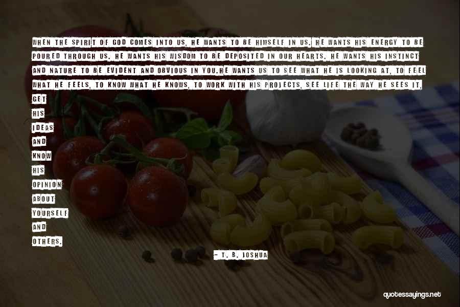 Projects At Work Quotes By T. B. Joshua Projects At Work Quotes By T. B. Joshua