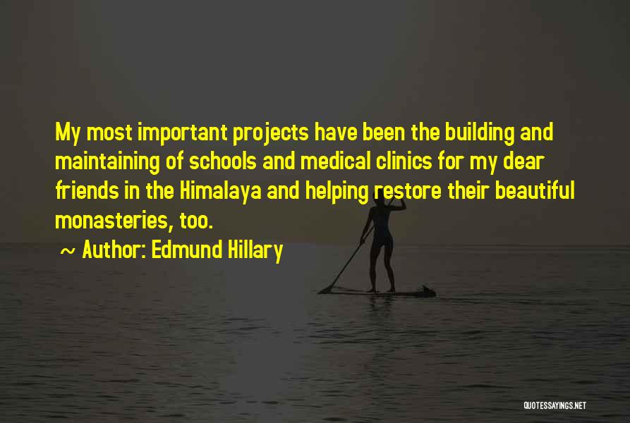 Projects Quotes By Edmund Hillary