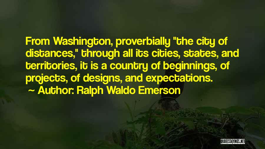 Projects Quotes By Ralph Waldo Emerson