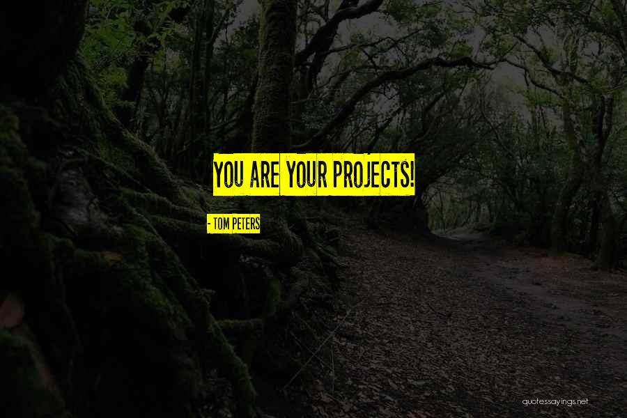 Projects Quotes By Tom Peters Projects Quotes By Tom Peters