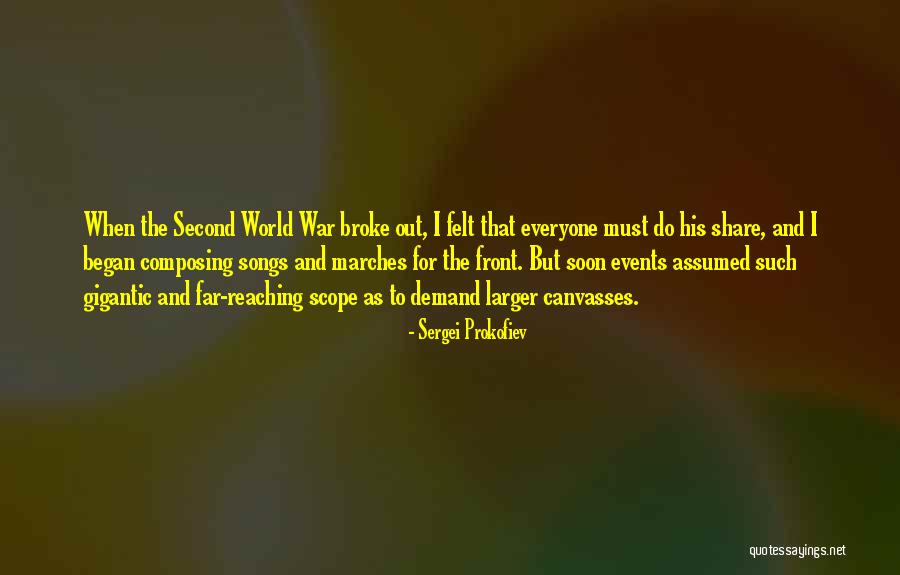 Prokofiev Quotes By Sergei Prokofiev Prokofiev Quotes By Sergei Prokofiev