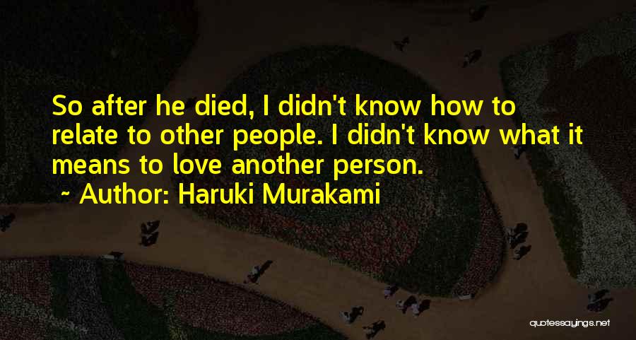 Prokopenko Youtube Quotes By Haruki Murakami