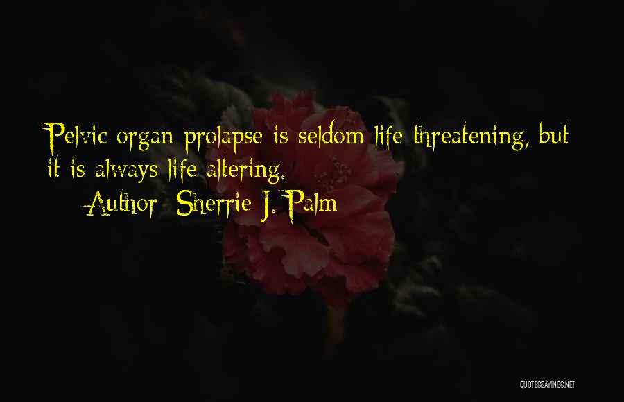 Prolapse Quotes By Sherrie J. Palm