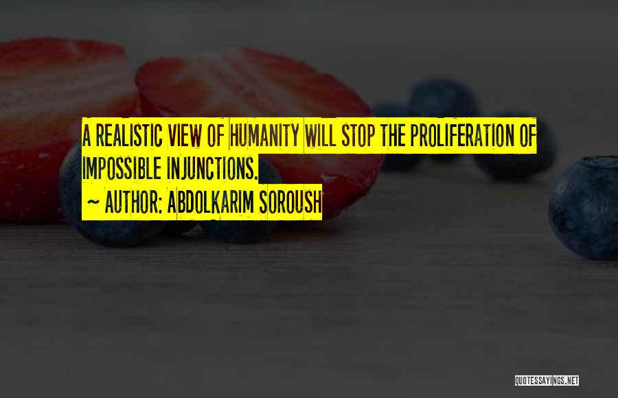 Proliferation Quotes By Abdolkarim Soroush