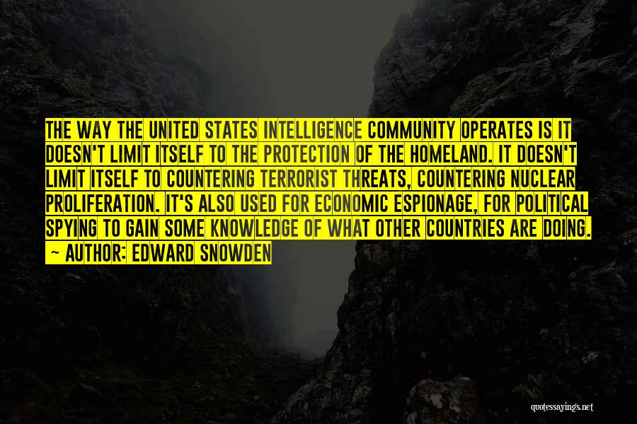 Proliferation Quotes By Edward Snowden