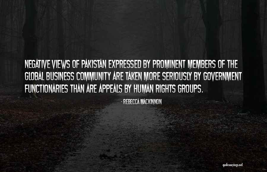 Prominent Business Quotes By Rebecca MacKinnon Prominent Business Quotes By Rebecca MacKinnon