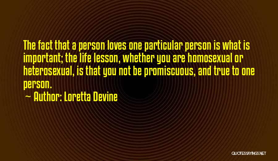 Promiscuous Quotes By Loretta Devine