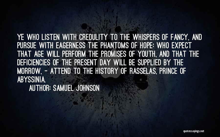 Promise And Hope Quotes By Samuel Johnson