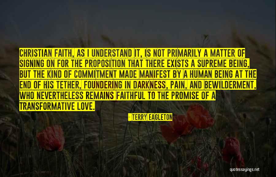 Promise Me Darkness Quotes By Terry Eagleton