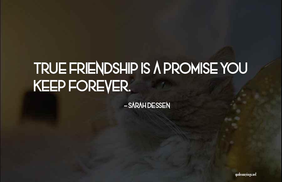 Promise Me Friendship Quotes By Sarah Dessen Promise Me Friendship Quotes By Sarah Dessen