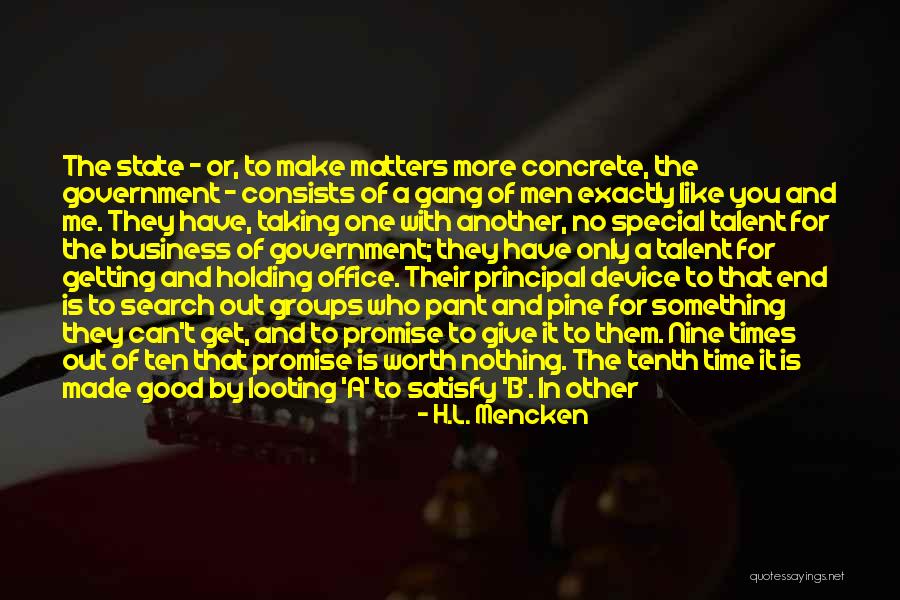 Promise Me Something Quotes By H.L. Mencken Promise Me Something Quotes By H.L. Mencken