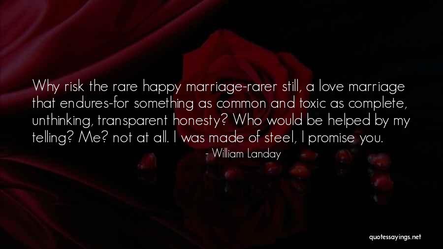 Promise Me Something Quotes By William Landay