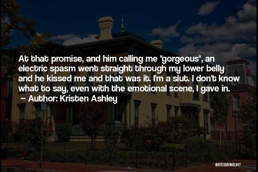Promise Me That Quotes By Kristen Ashley