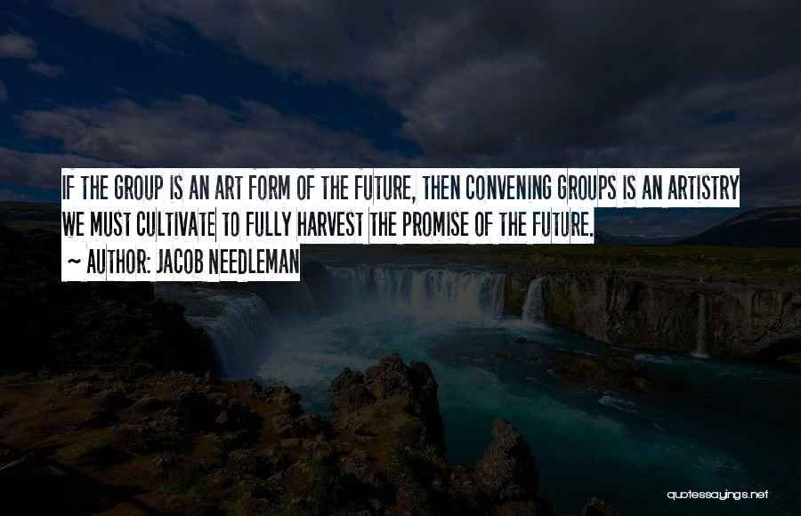 Promise Of The Future Quotes By Jacob Needleman