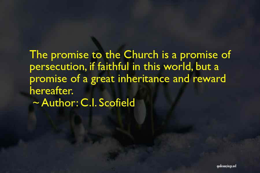 Promise Quotes By C.I. Scofield