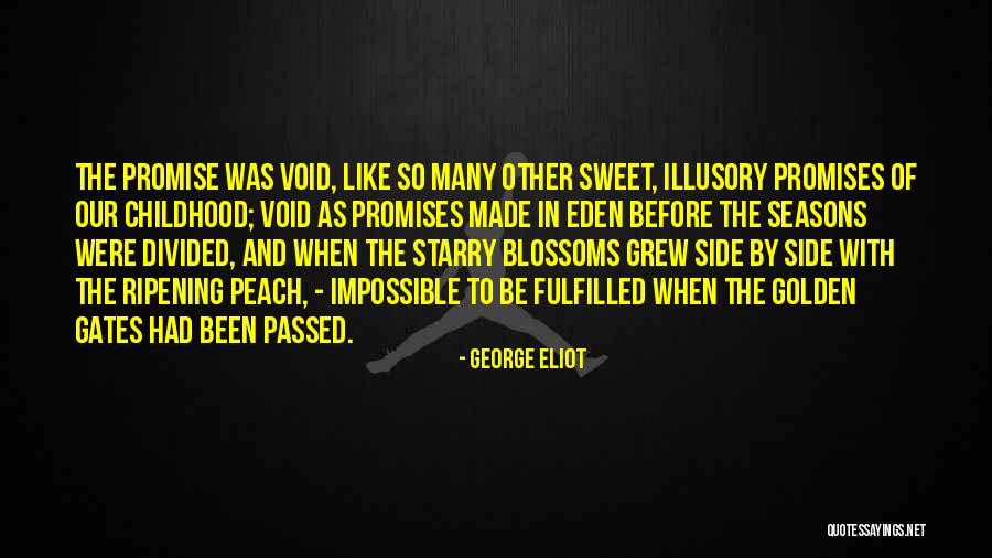 Promise Quotes By George Eliot