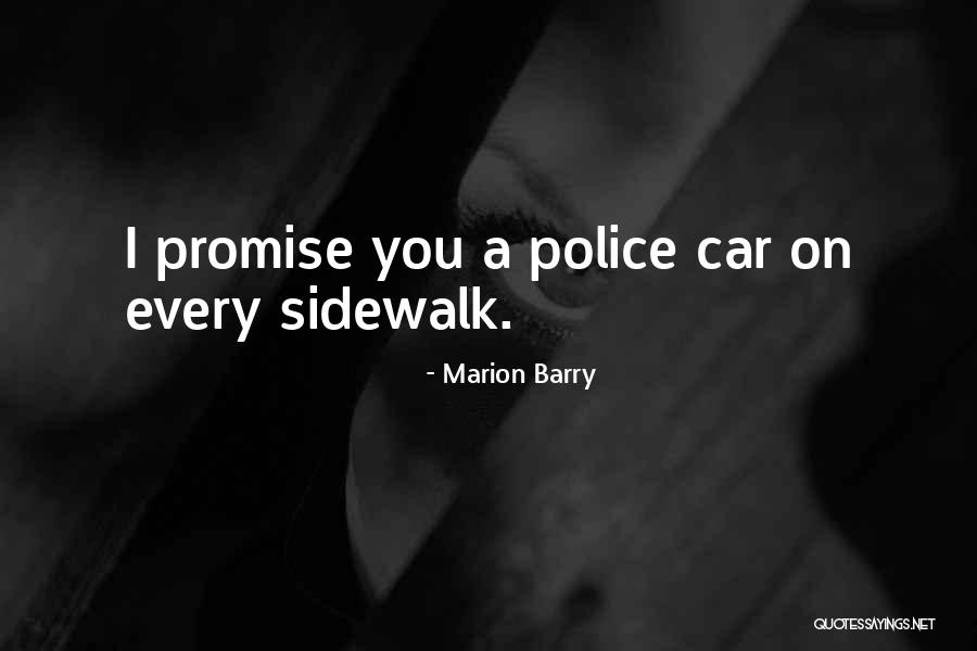 Promise Quotes By Marion Barry