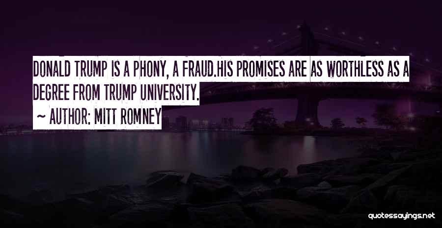 Promise Quotes By Mitt Romney