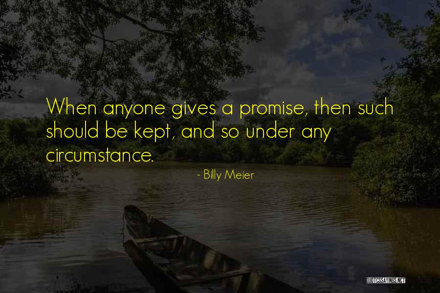 Promise Then Quotes By Billy Meier