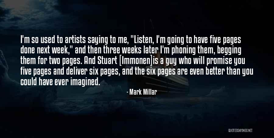 Promise Then Quotes By Mark Millar