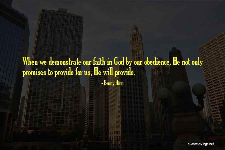 Promise To God Quotes By Benny Hinn Promise To God Quotes By Benny Hinn
