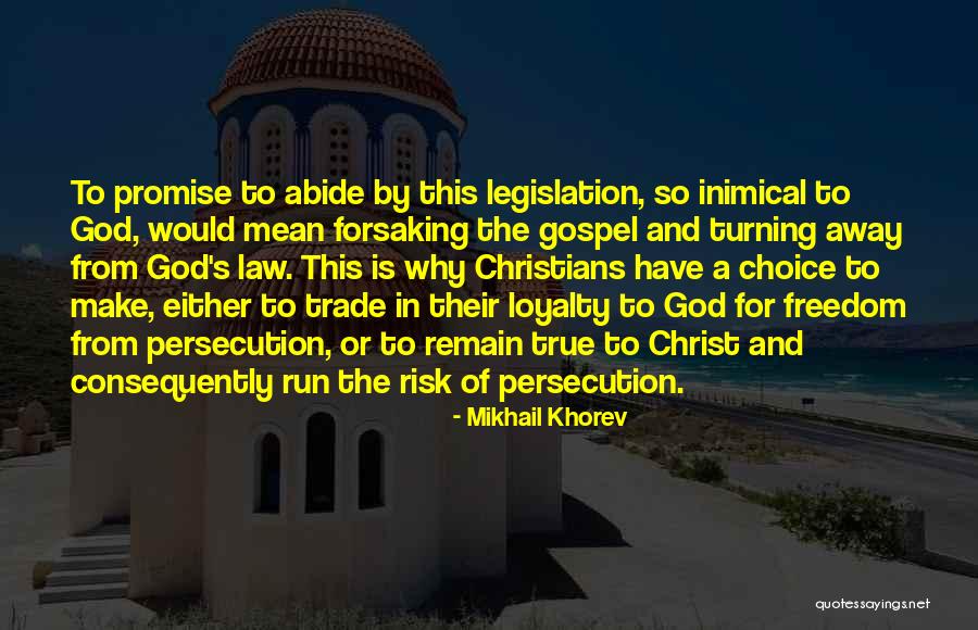 Promise To God Quotes By Mikhail Khorev Promise To God Quotes By Mikhail Khorev