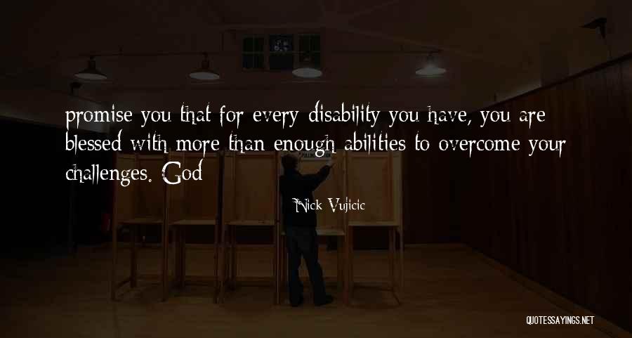 Promise To God Quotes By Nick Vujicic Promise To God Quotes By Nick Vujicic