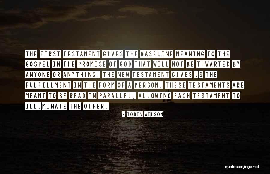 Promise To God Quotes By Tobin Wilson Promise To God Quotes By Tobin Wilson