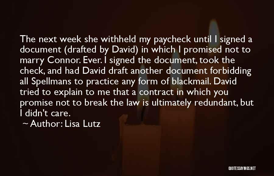 Promise To Marry Quotes By Lisa Lutz Promise To Marry Quotes By Lisa Lutz