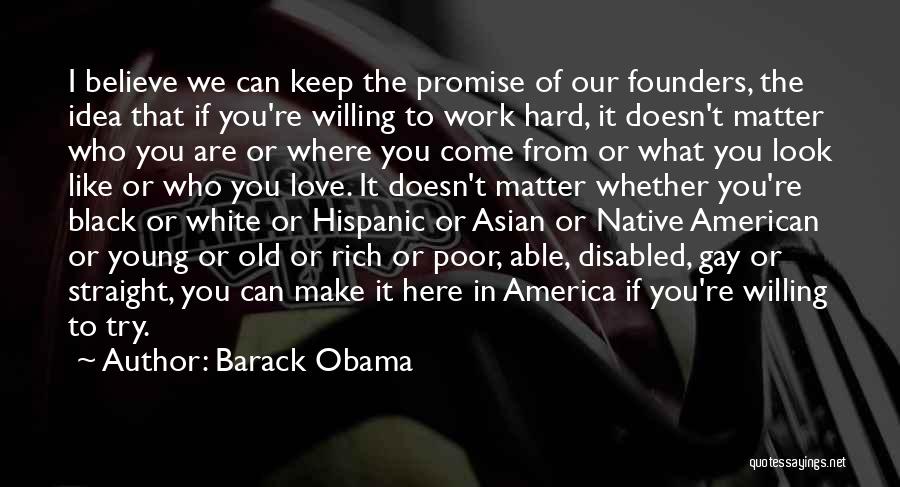 Promise You Can't Keep Quotes By Barack Obama