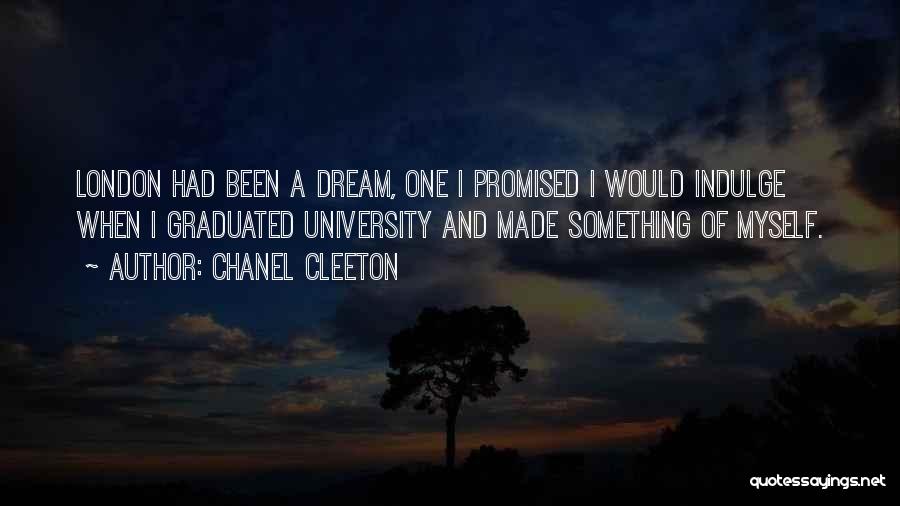 Promised Myself Quotes By Chanel Cleeton