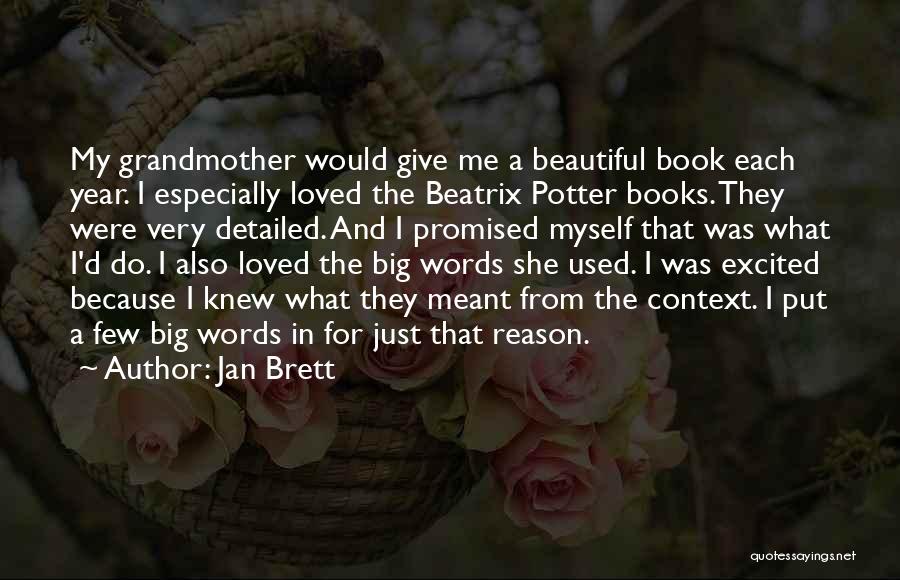 Promised Myself Quotes By Jan Brett