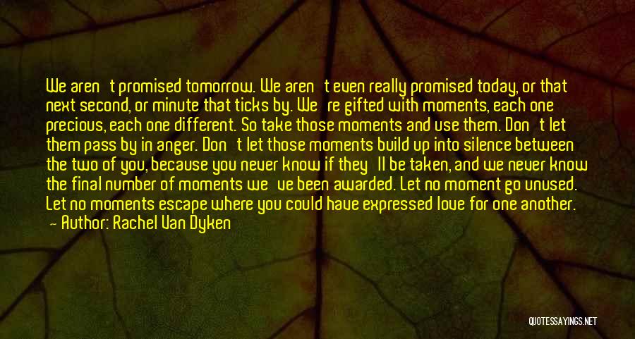 Promised Tomorrow Quotes By Rachel Van Dyken