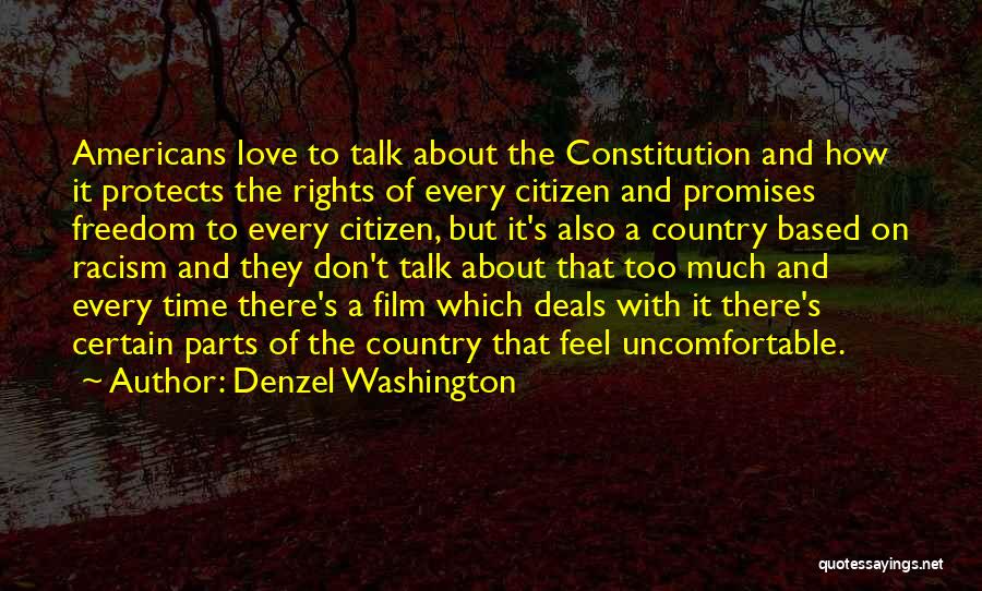 Promises And Love Quotes By Denzel Washington