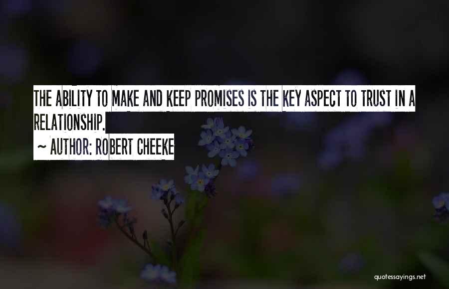 Promises In A Relationship Quotes By Robert Cheeke