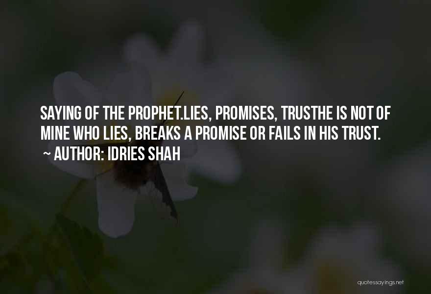 Promises In Islam Quotes By Idries Shah