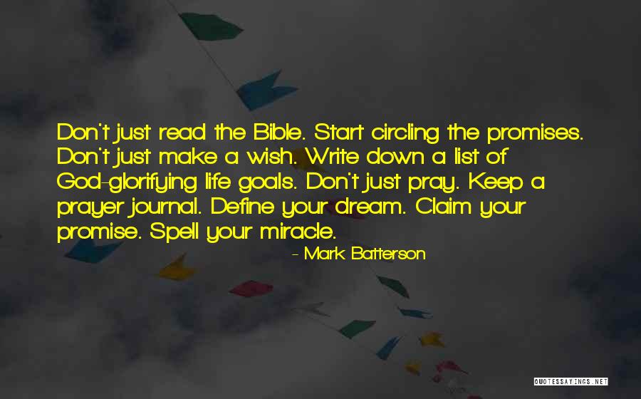 Promises In The Bible Quotes By Mark Batterson