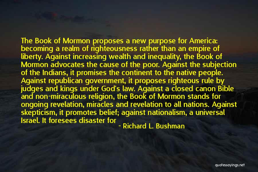 Promises In The Bible Quotes By Richard L. Bushman