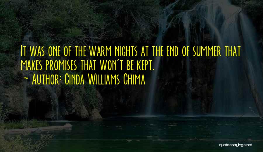 Promises Kept Quotes By Cinda Williams Chima