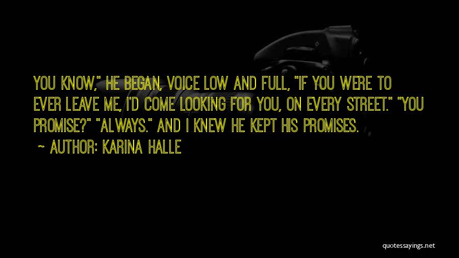 Promises Kept Quotes By Karina Halle