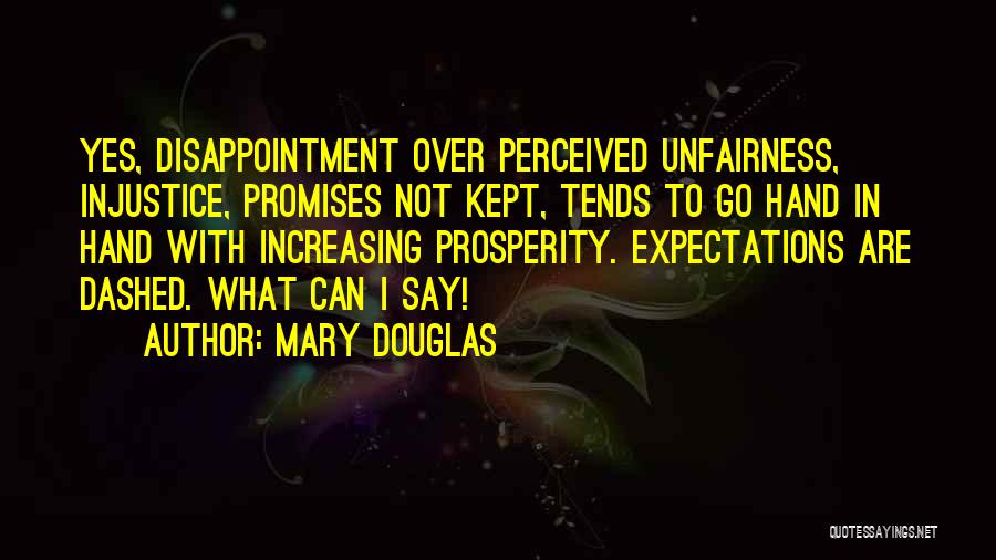 Promises Kept Quotes By Mary Douglas