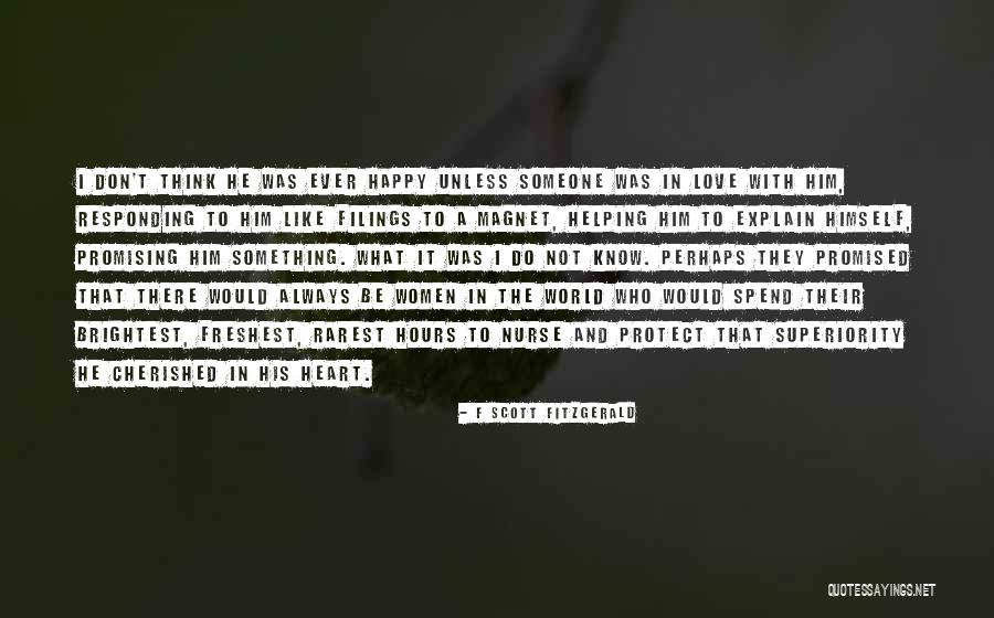 Promising To Love Quotes By F Scott Fitzgerald