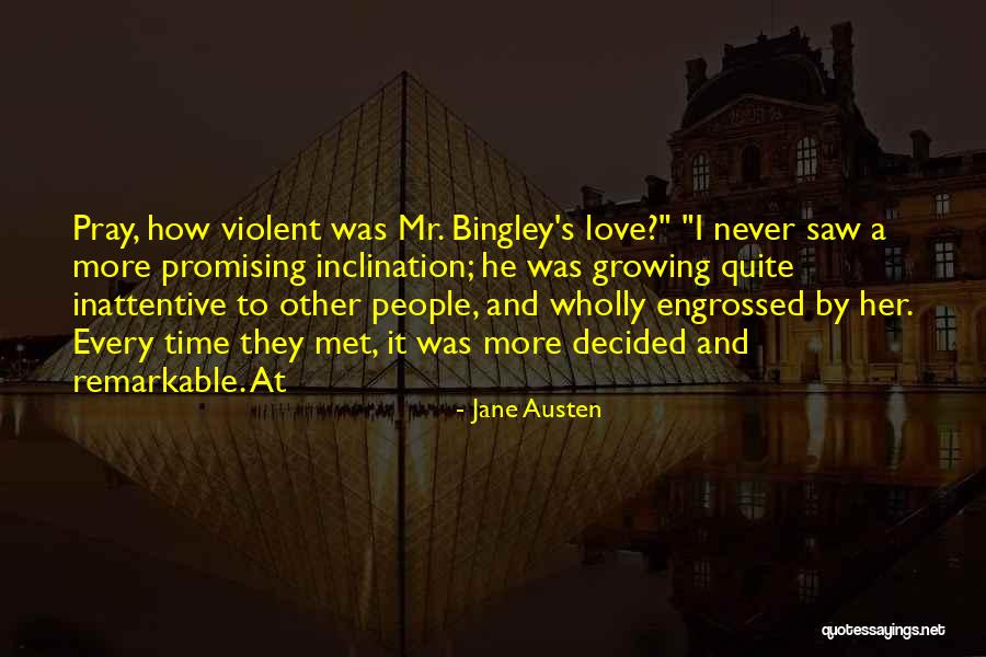 Promising To Love Quotes By Jane Austen