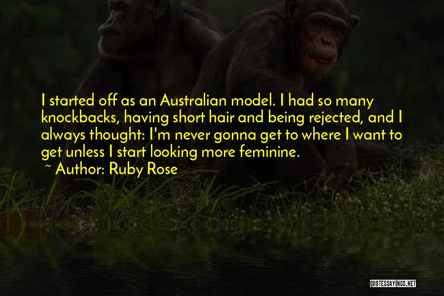 Promisiuni Desert Quotes By Ruby Rose