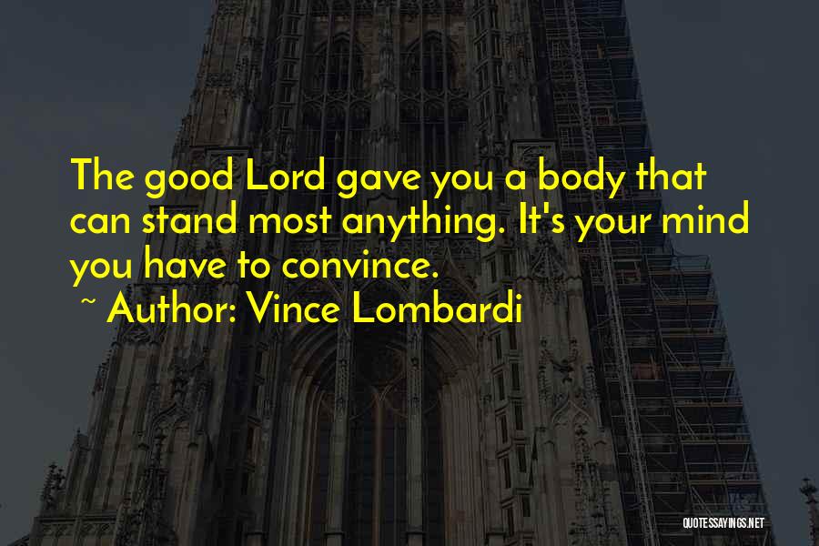 Promose Quotes By Vince Lombardi