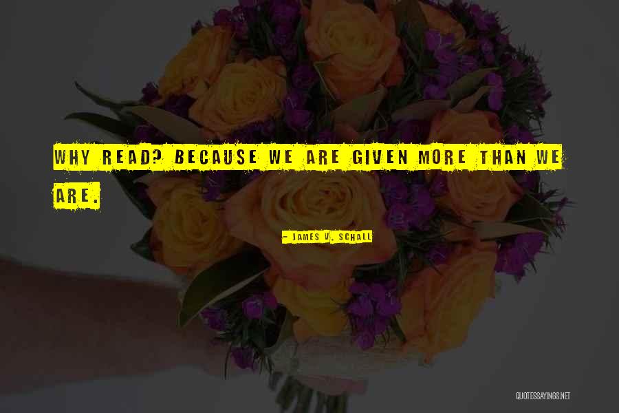 Promosi Penjualan Quotes By James V. Schall Promosi Penjualan Quotes By James V. Schall