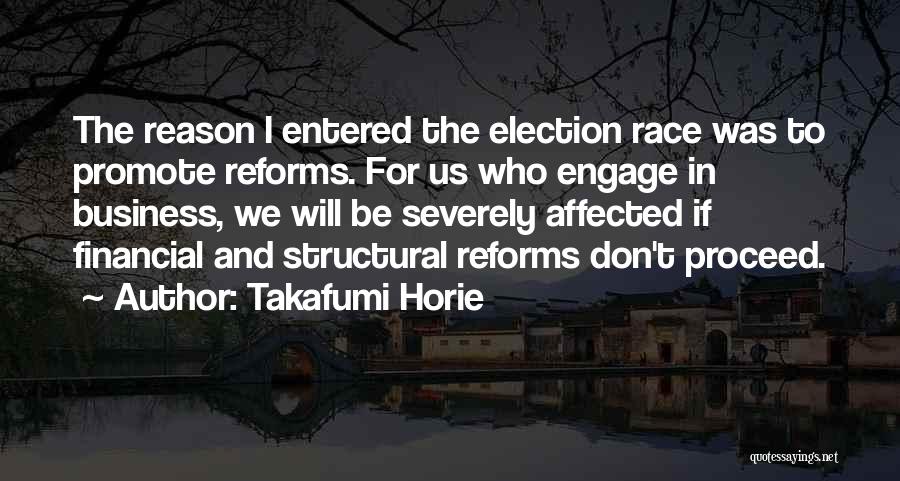 Promote Change Quotes By Takafumi Horie