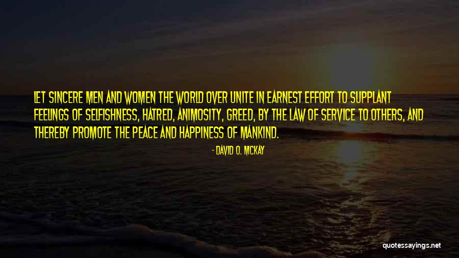 Promote Happiness Quotes By David O. McKay Promote Happiness Quotes By David O. McKay
