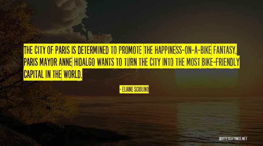 Promote Happiness Quotes By Elaine Sciolino